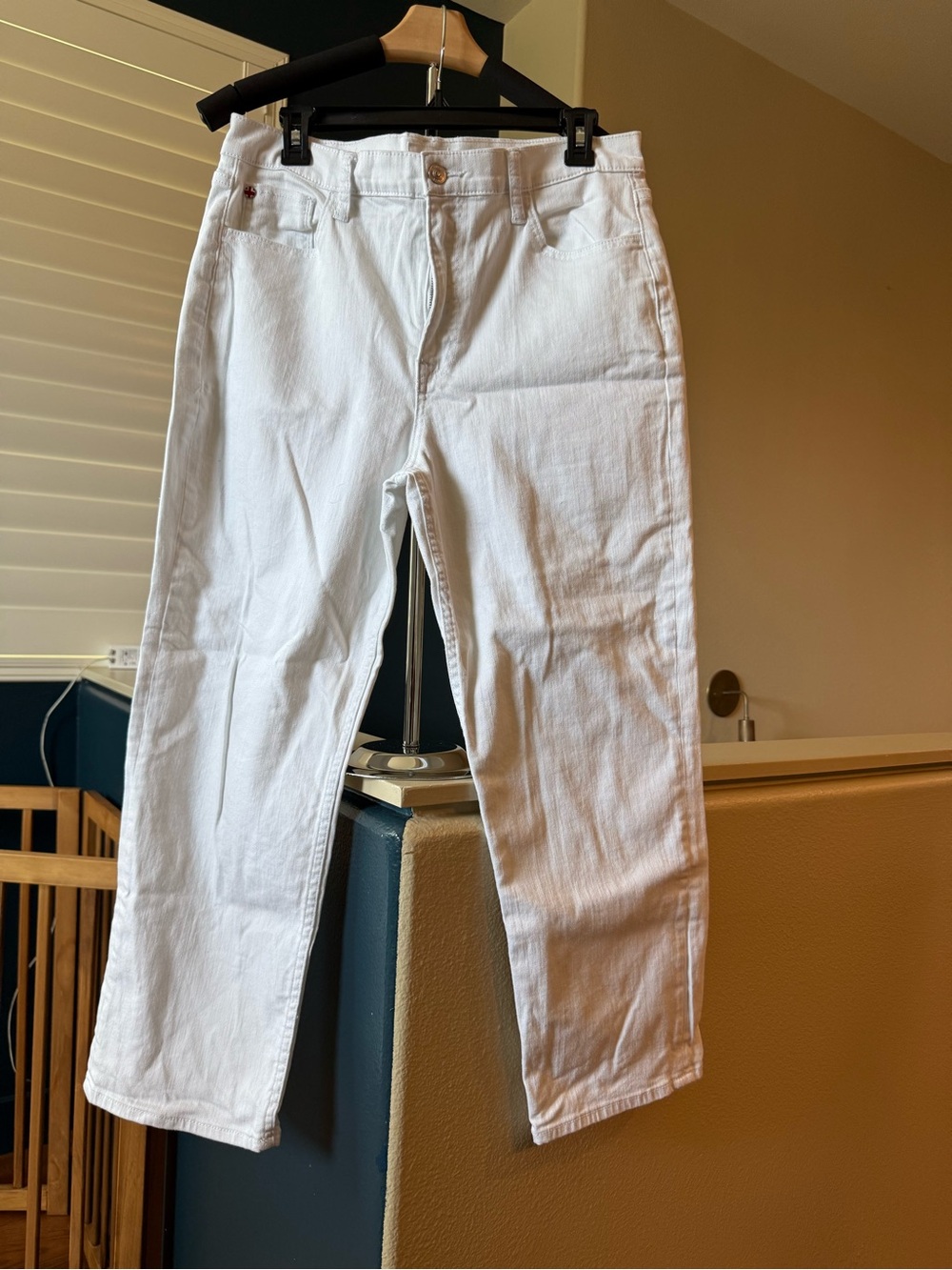 Hudson Jeans White Denim Pants with Interior Brand Tag